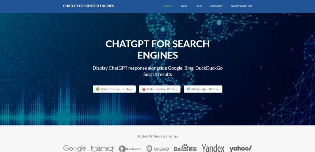 ChatGPT For Search ENgines
