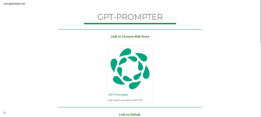GPT Prompter